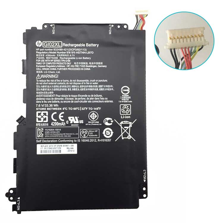 GI02XL laptop battery