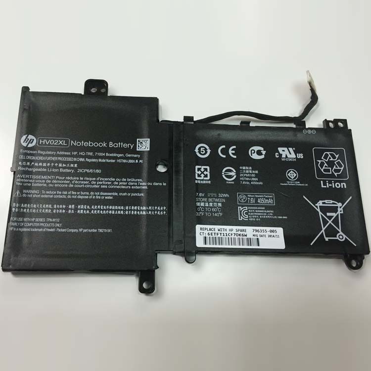 HV02XL laptop battery