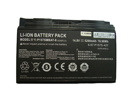 Clevo P177SM Series notebook battery